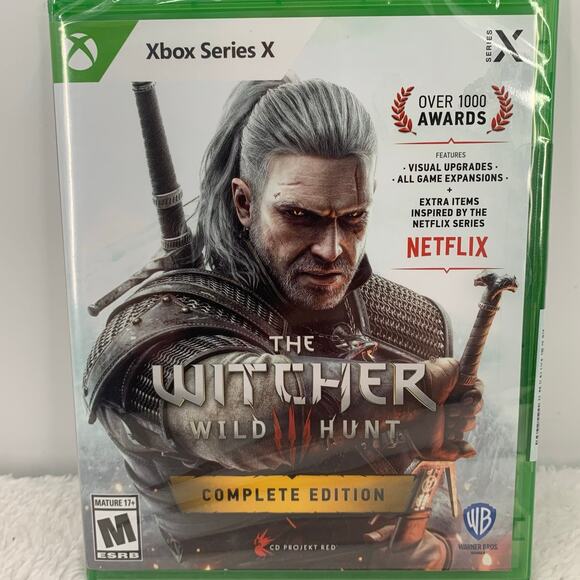 The Witcher 3: Wild Hunt Complete Edition Game Microsoft Xbox Series X Sealed - Picture 2 of 8